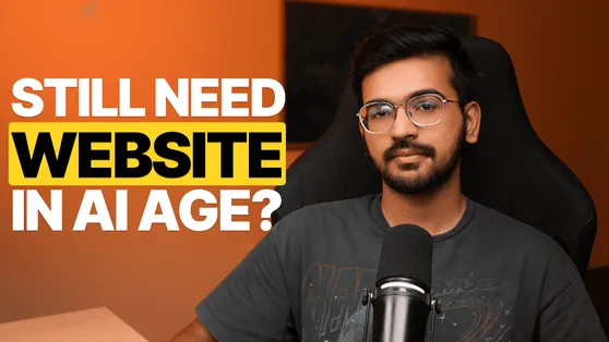Ansub Khan beside the question Still need a website in AI age?