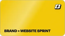 Brand and website sprint preview
